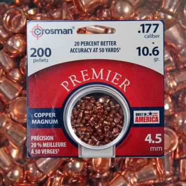 Crosman Copper Magnum Diabolo 200 pcs. Cal. 4.5 mm / .177